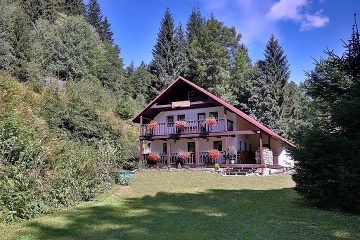 Chalupa se saunou - u ���ky B�l� - �erli�sk� Ml�n