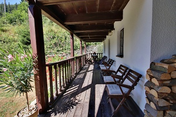 Chalupa se saunou - u ���ky B�l� - �erli�sk� Ml�n