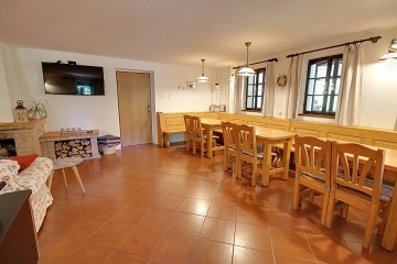 Chalupa se saunou - u ���ky B�l� - �erli�sk� Ml�n