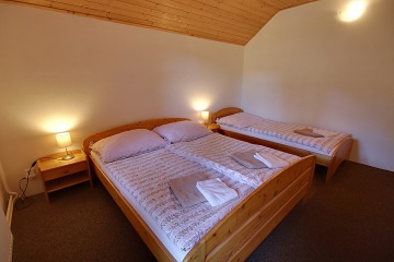 Chalupa se saunou - u ���ky B�l� - �erli�sk� Ml�n