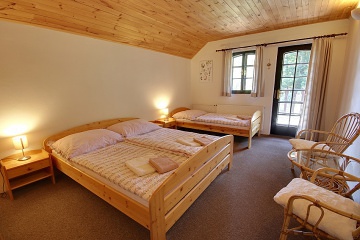 Chalupa se saunou - u ���ky B�l� - �erli�sk� Ml�n