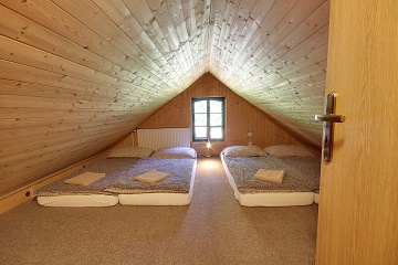 Chalupa se saunou - u ���ky B�l� - �erli�sk� Ml�n