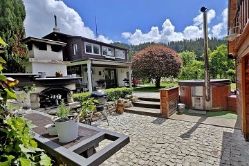 Chata SPA sauna a koupací sud - Pustevny - Bečva