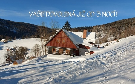 Chalupa Prostřední Výsluní - Růžová hora - Velká Úpa