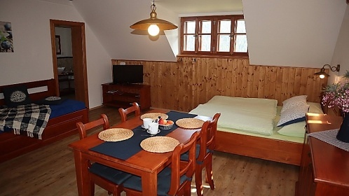Chalupa Prostřední Výsluní - Růžová hora - Velká Úpa