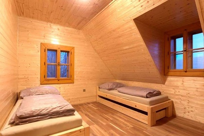 Roubenka s bazénem a wellness - Staré Město