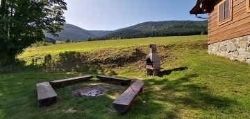 Roubenka s bazénem a wellness - Staré Město