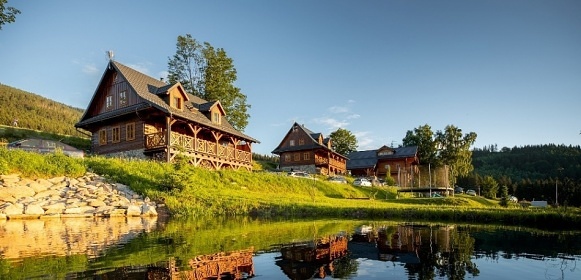 Roubenka s bazénem a wellness - Staré Město