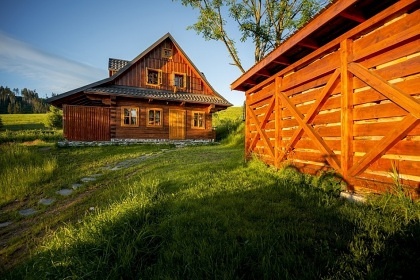 Roubenka s bazénem a wellness - Staré Město