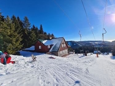 Chalupa P�nkav�� Vrch - se saunou - Krkono�e