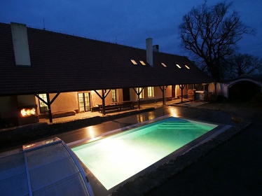 Chalupa s bazénem jižní Čechy - Orlík - Písek