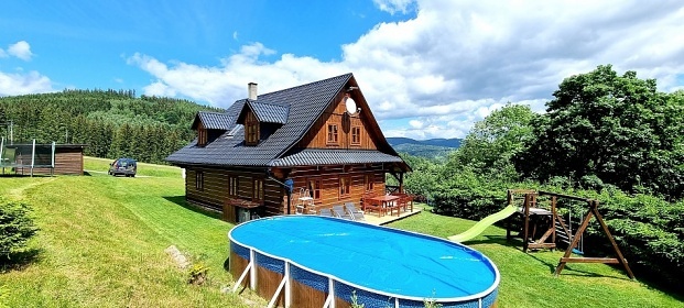 Roubenka s bazénem - Hynčice pod Sušinou