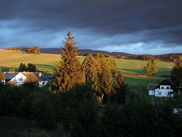 Chalupa s baznem - Pradd - Reovsk vodopdy