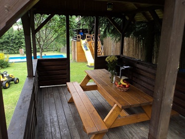 Chalupa s baznem - Pradd - Reovsk vodopdy