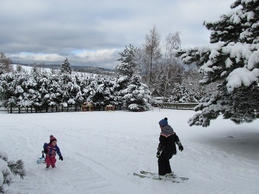Chalupa s baznem - Pradd - Reovsk vodopdy