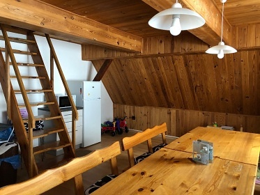 Chalupa s baznem - Pradd - Reovsk vodopdy