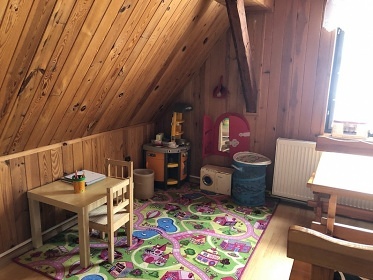 Chalupa s baznem - Pradd - Reovsk vodopdy