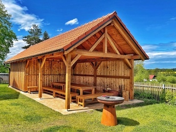Chalupa Svébohy - Nové Hrady - bazén SPA