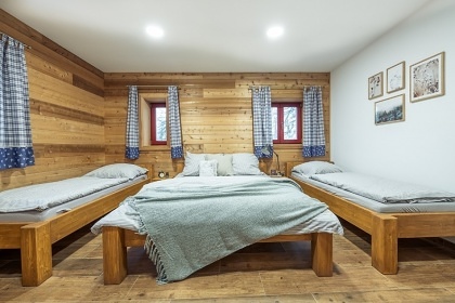 Chalupa Svébohy - Nové Hrady - bazén SPA