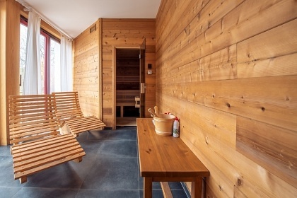 Chalupa Svébohy - Nové Hrady - bazén SPA