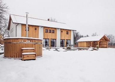 Chalupa Svébohy - Nové Hrady - bazén SPA