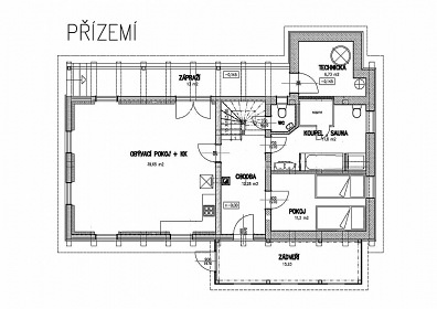 Roubenka pod Kozákovem - Záhoří - Český ráj