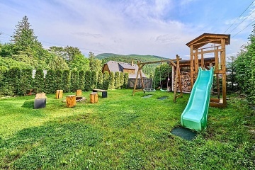 Chalupa Dlouh Strn - ervenohorsk sedlo