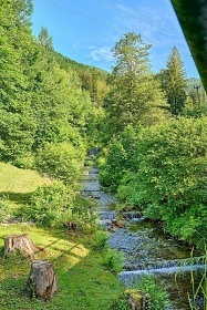 Chalupa Dlouh Strn - ervenohorsk sedlo