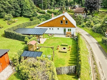 Chalupa Dlouh Strn - ervenohorsk sedlo