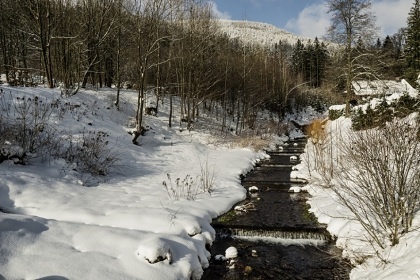 Chalupa Dlouh Strn - ervenohorsk sedlo