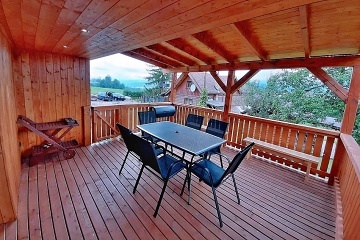 Chata s bazénem - Radhošť - Černá hora - Beskydy