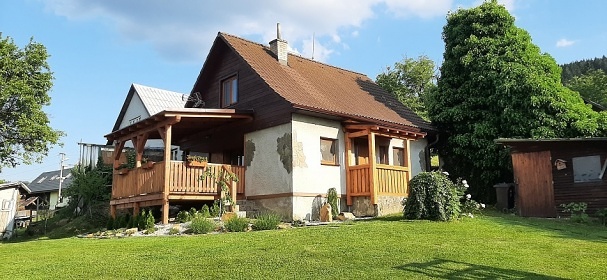 Chata s bazénem - Radhošť - Černá hora - Beskydy