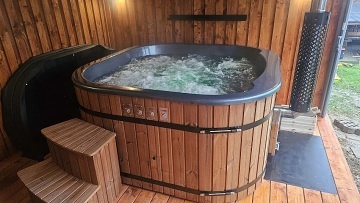 Chata s baz�nem a wellness - Radho�� - Beskydy