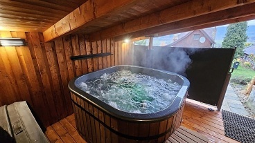 Chata s baz�nem a wellness - Radho�� - Beskydy