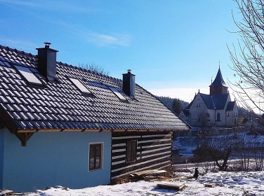 Roubenka Vysočina - Vítějeves - hrad Svojanov