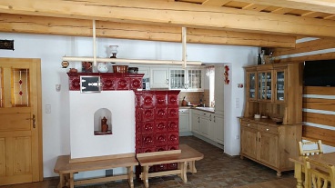 Roubenka se saunou - Orlické hory - Ohnišov