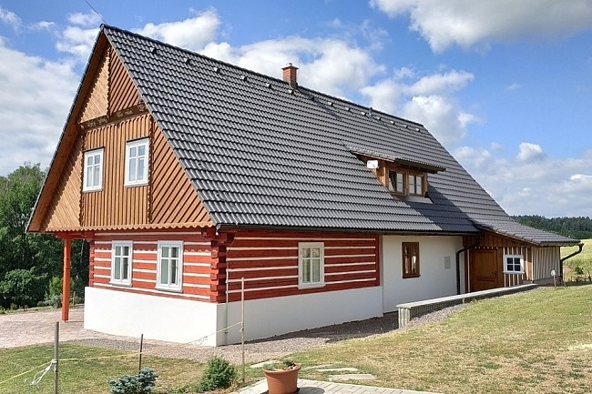Roubenka bazén a sauna - Šerlišský mlýn - Deštná