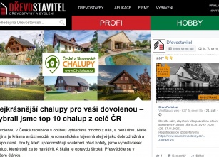 DŘEVOSTAVITEL je megapartnerem portálu CS-CHALUPY