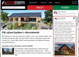 Dřevostavitel prezentuje TOP chalupy z nabídky www.CS-CHALUPY.cz