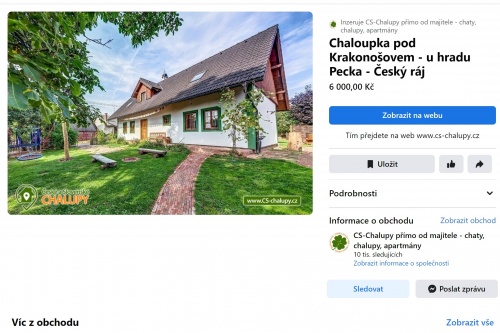 KATALOG www.CS-CHALUPY.cz nyn nov na FB
